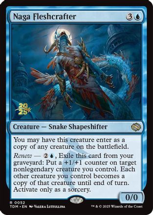 Naga Fleshcrafter (PRE-052) - Prerelease Cards Foil
