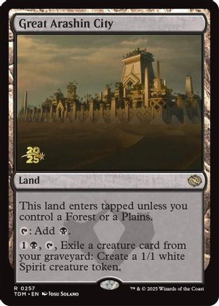 Great Arashin City (PRE-257) - Prerelease Cards Foil