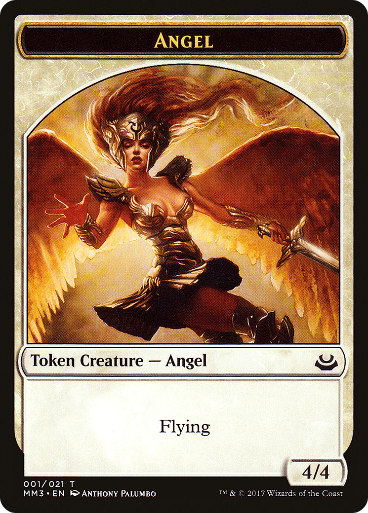 Angel Token (MM3-001) - Modern Masters 2017 Tokens
