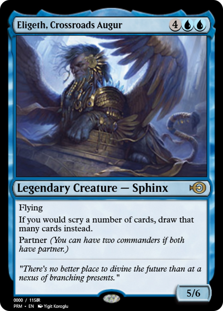 Eligeth, Crossroads Augur (PRM-86280) - Magic Online Promos Foil