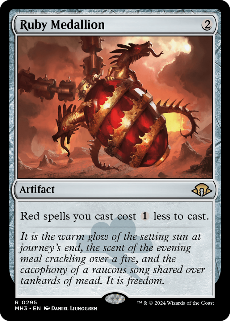 Ruby Medallion (MH3-295) - Modern Horizons 3