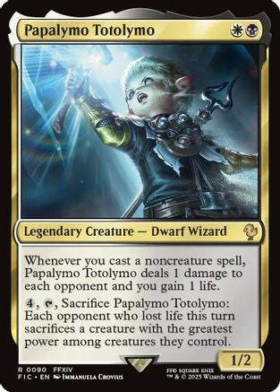 Papalymo Totolymo (Surge Foil) (FIC-090) - Commander: FINAL FANTASY Foil