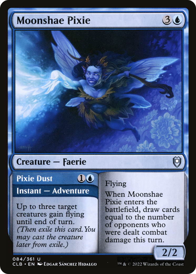 Moonshae Pixie (CLB-084) - Commander Legends: Battle for Baldur's Gate Foil