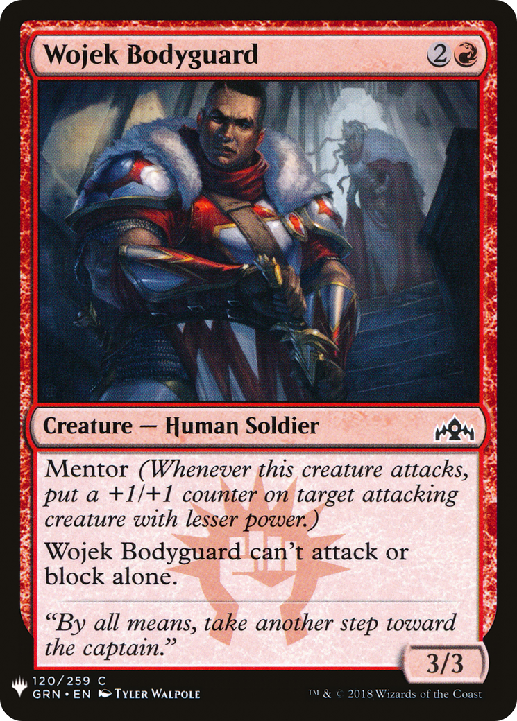 Wojek Bodyguard (LIST-GRN-120) - The List