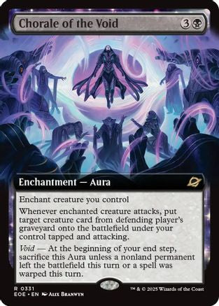 Chorale of the Void (Extended Art) (EOE-331) - Edge of Eternities