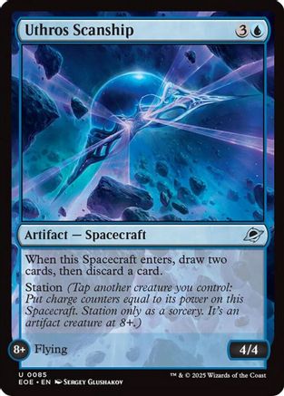 Uthros Scanship (EOE-085) - Edge of Eternities