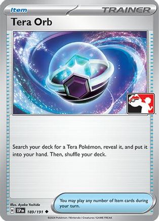Tera Orb 189 - Holofoil Prize Pack Series Cards - Uncommon