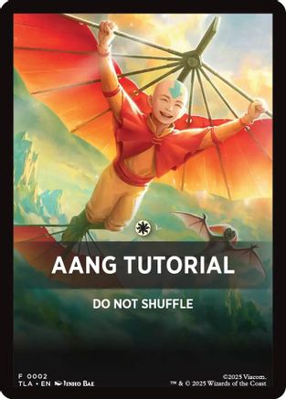 Aang Tutorial Theme Card (TLA-002) - Avatar: The Last Airbender