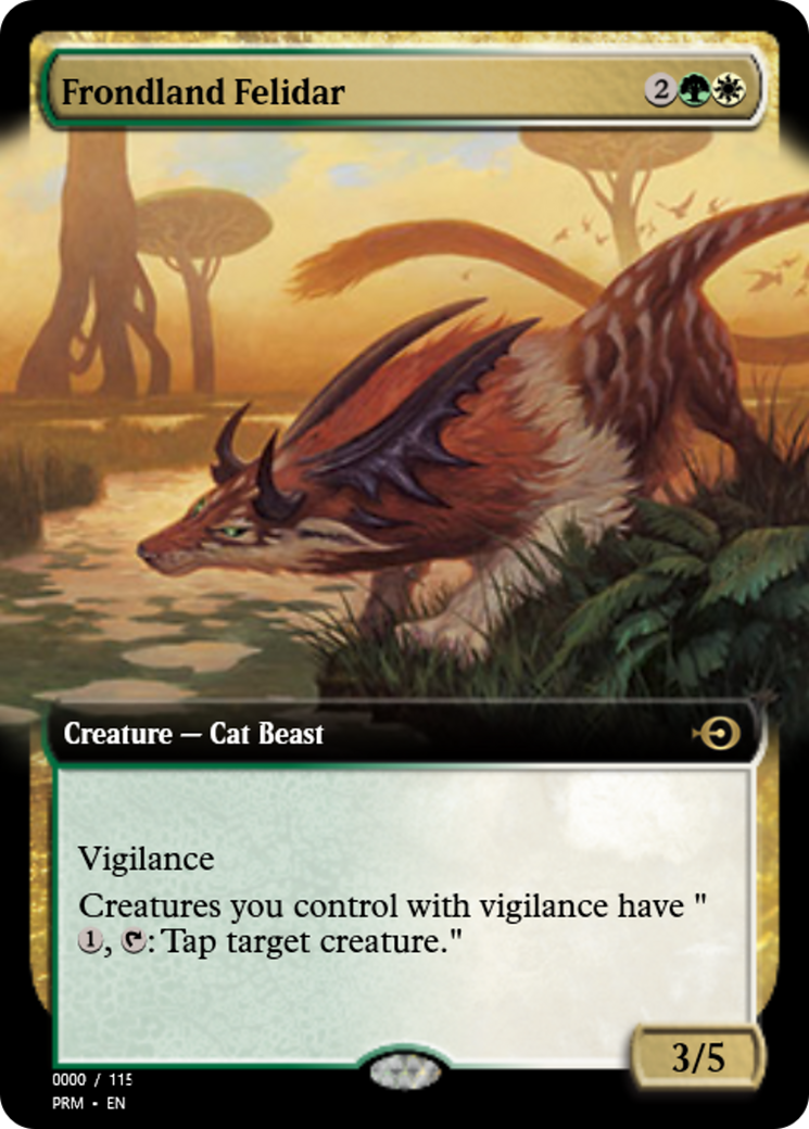 Frondland Felidar (PRM-80815) - Magic Online Promos Foil
