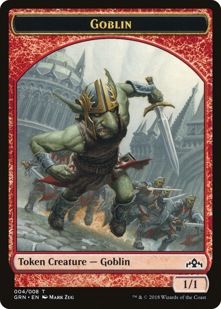 Goblin // Soldier (006) Double-Sided Token (GR1-004) - GRN Guild Kit Tokens
