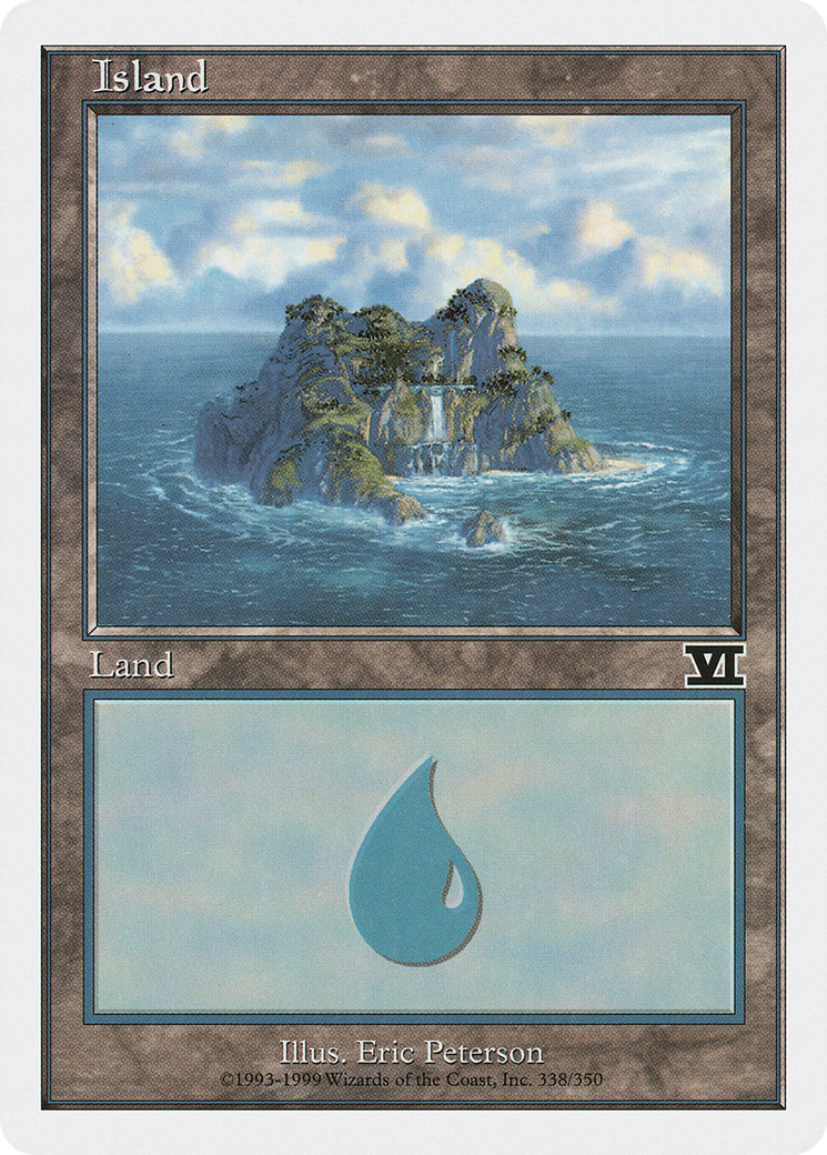 Island (338) (6ED-338) - Classic Sixth Edition