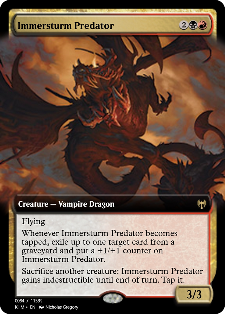 Immersturm Predator (PRM-88368) - Magic Online Promos Foil