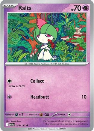 Ralts 058 ME01 Mega Evolution - Common