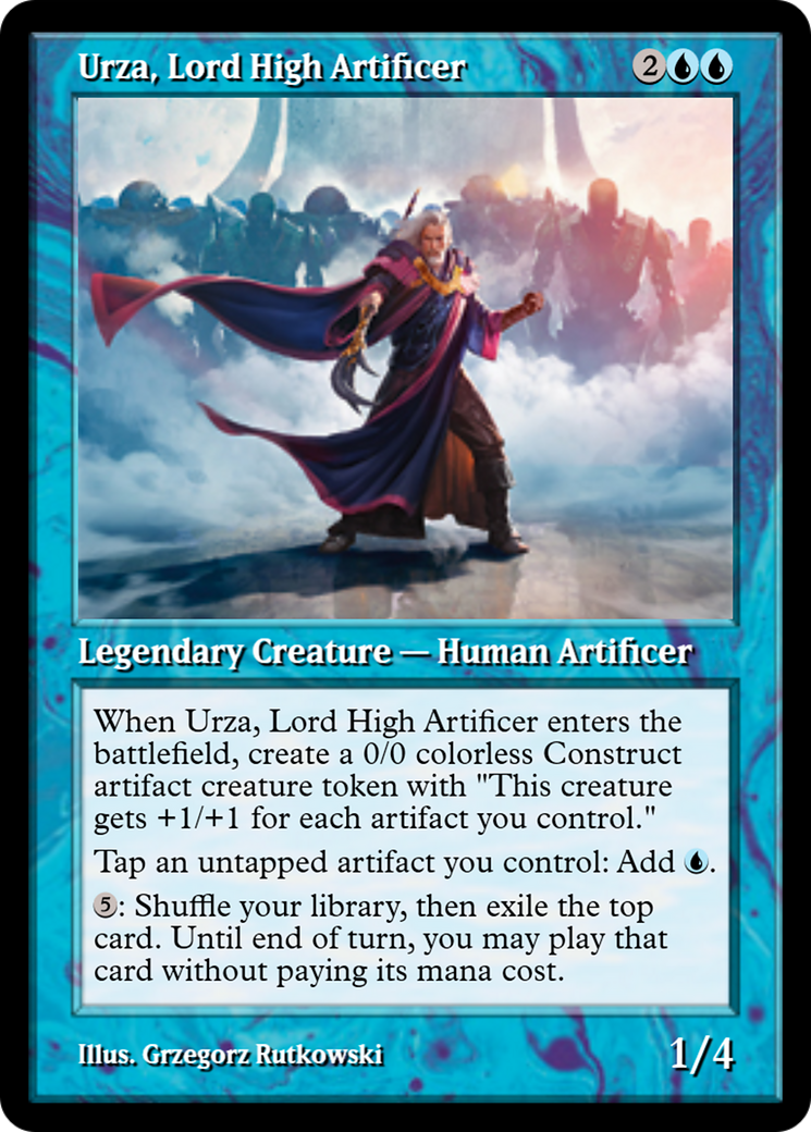 Urza, Lord High Artificer (PRM-91229) - Magic Online Promos