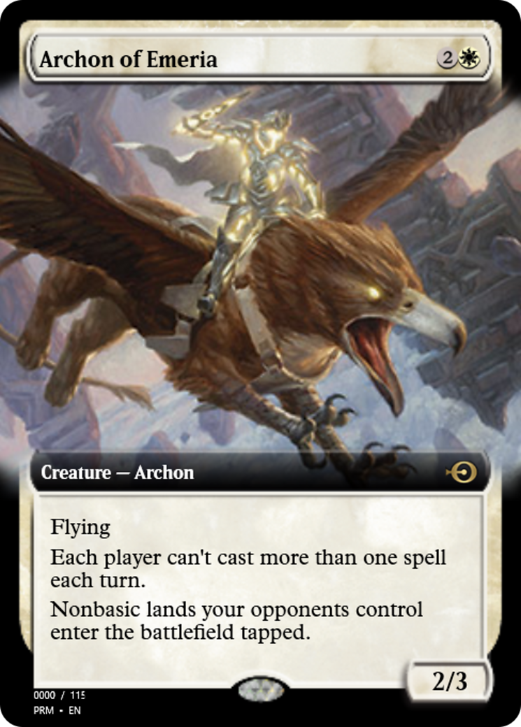 Archon of Emeria (PRM-83826) - Magic Online Promos