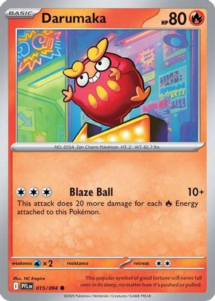 Darumaka 015/094 ME02 Phantasmal Flames - Common