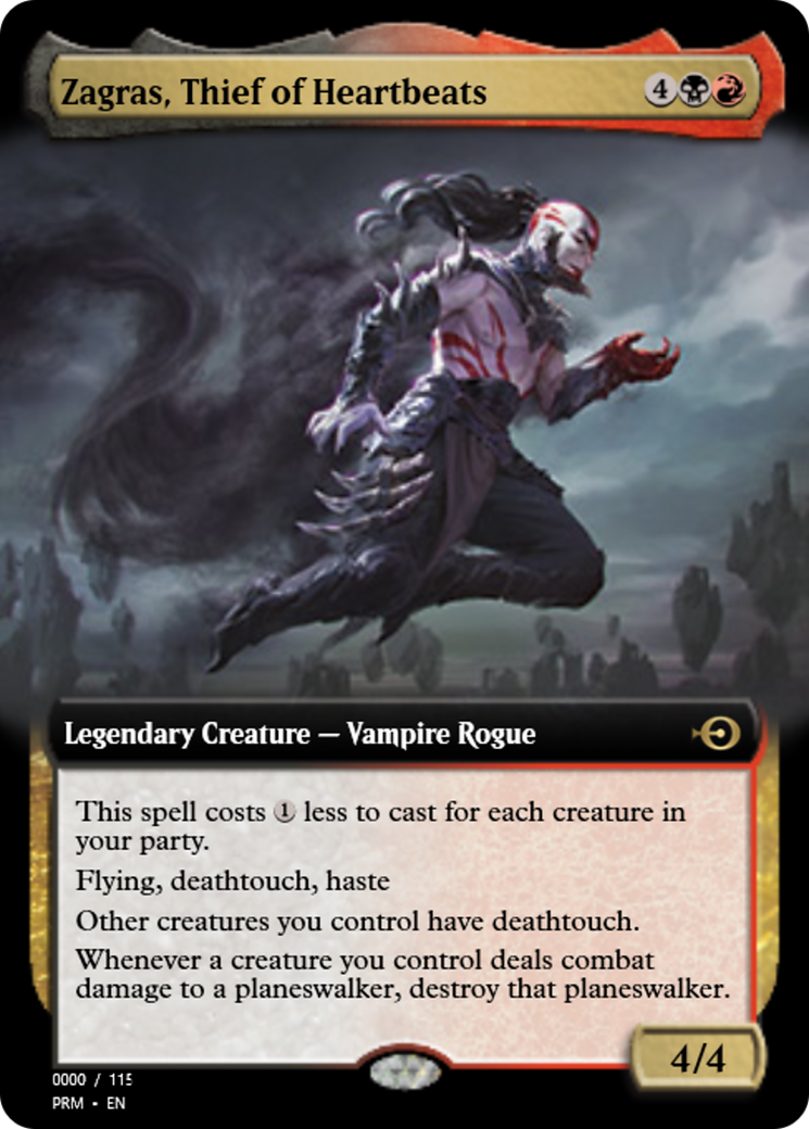 Zagras, Thief of Heartbeats (PRM-83816) - Magic Online Promos