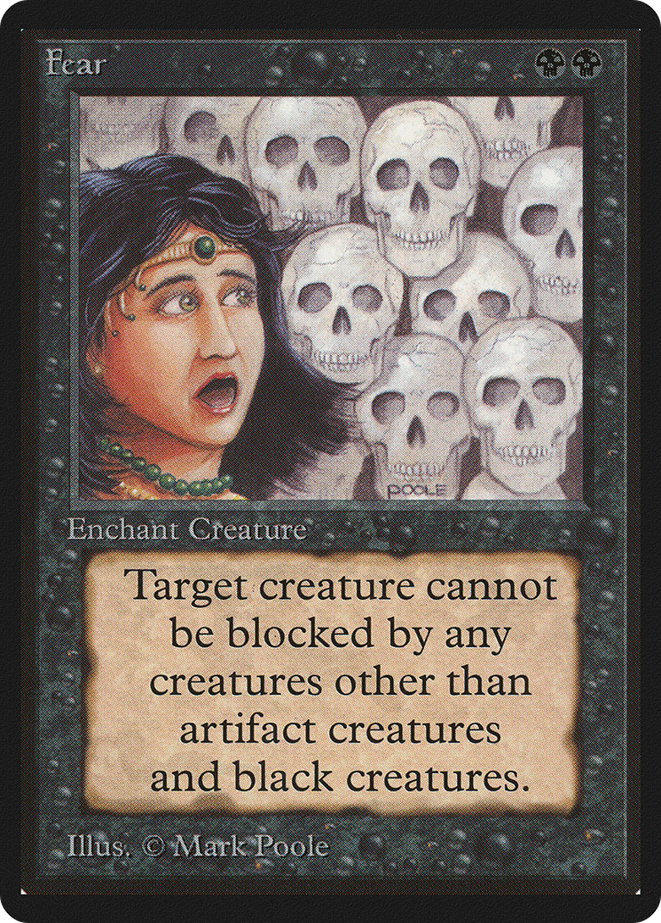 Fear (LEB-109) - Limited Edition Beta
