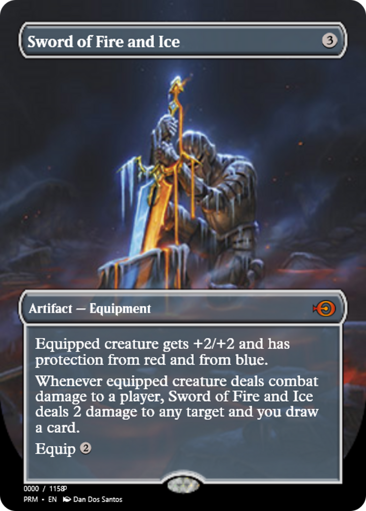 Sword of Fire and Ice (PRM-82854) - Magic Online Promos Foil