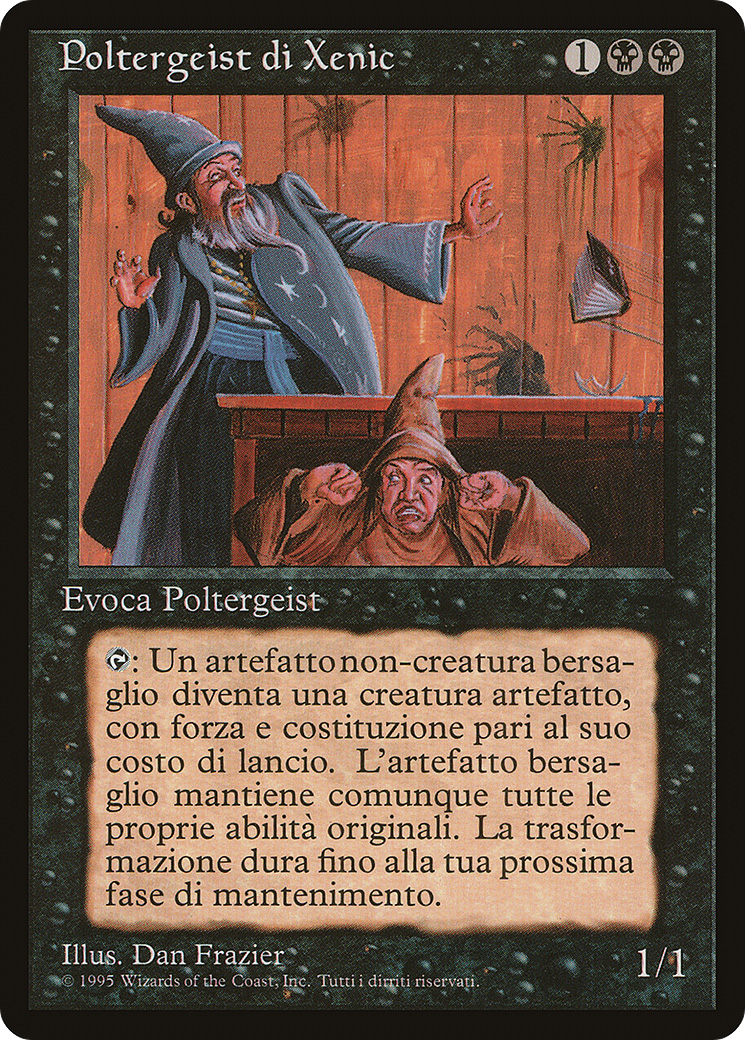 Xenic Poltergeist (Italian) - "Poltergeist di Xenic" (REN-060) - Rinascimento