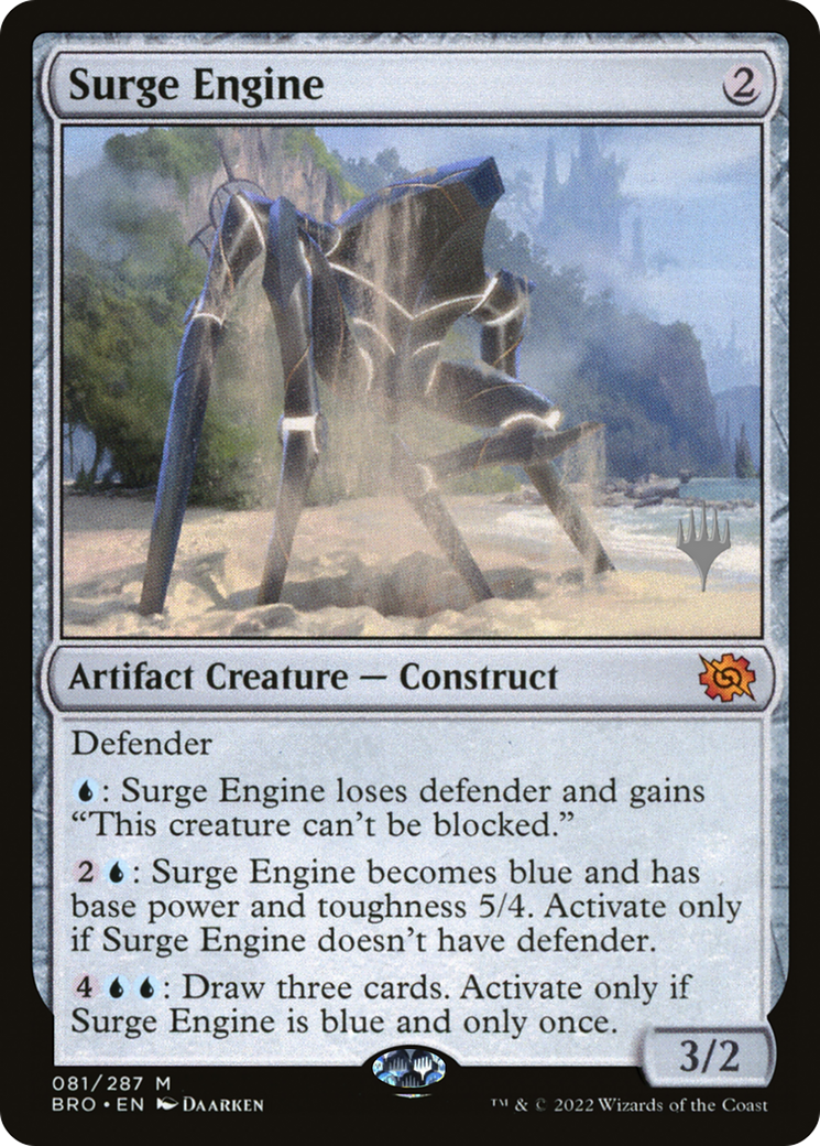 Surge Engine (PPBRO-81P) - The Brothers' War Promos Foil