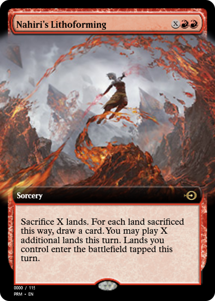 Nahiri's Lithoforming (PRM-83738) - Magic Online Promos
