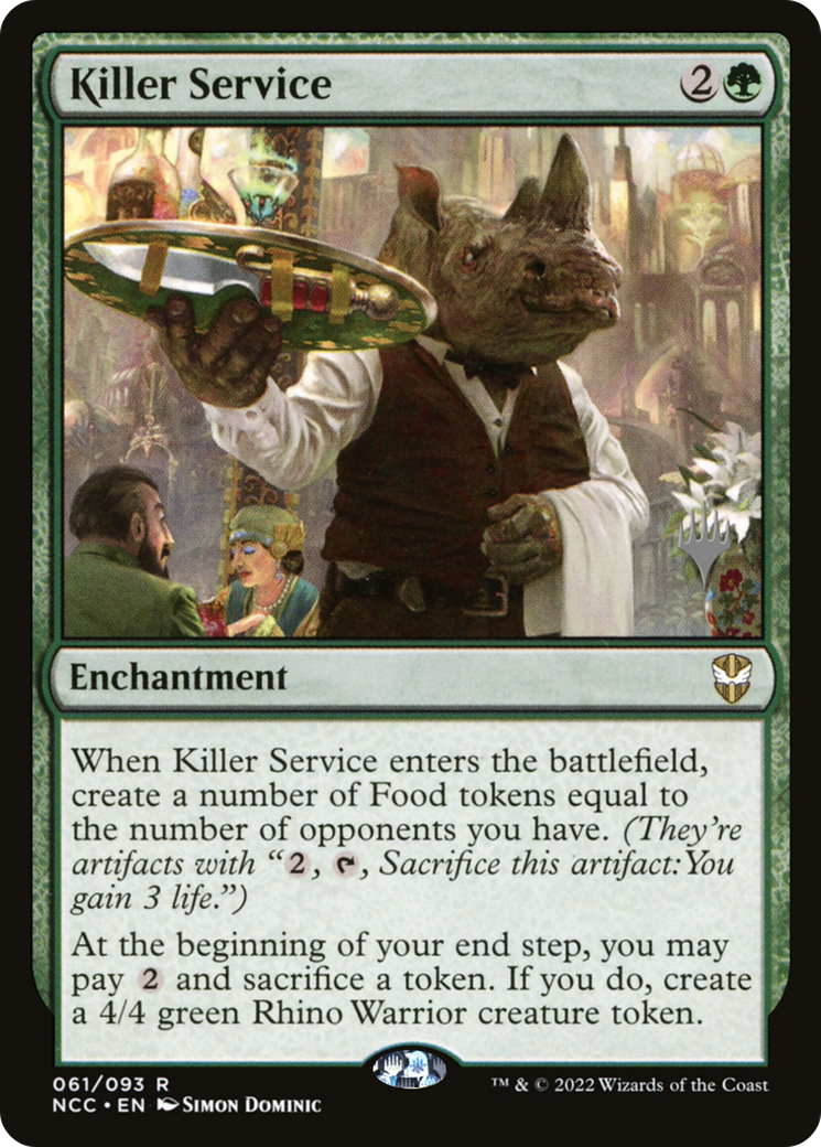 Killer Service (PPSNC-61P) - New Capenna Commander Promos Foil