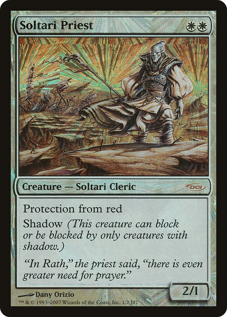 Soltari Priest (Scholarship Series) (JSS-014) - Junior Super Series Foil