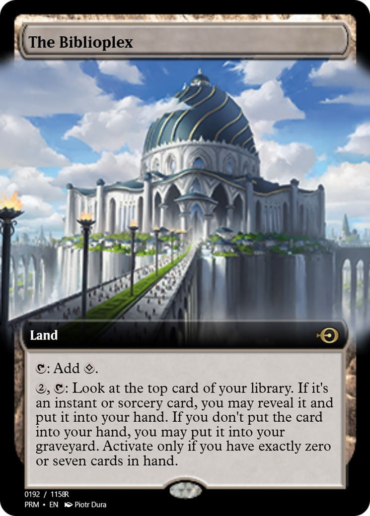 The Biblioplex (PRM-90356) - Magic Online Promos Foil