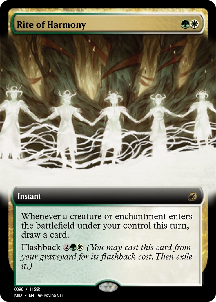 Rite of Harmony (PRM-94072) - Magic Online Promos Foil