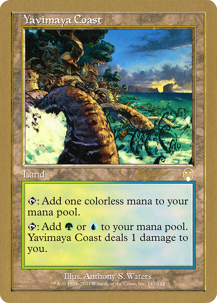 Yavimaya Coast - 2002 Sim Han How (APC) (WCD-) - World Championship Decks 2002