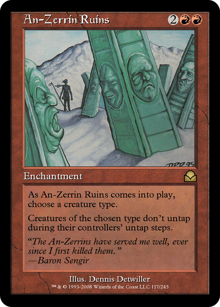 An-Zerrin Ruins (ME2-117) - Masters Edition II Foil