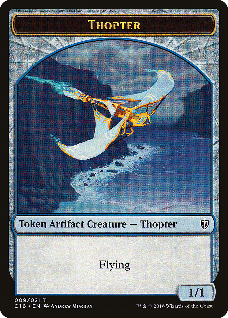 Thopter // Germ Double-Sided Token (C16-009) - Commander 2016 Tokens