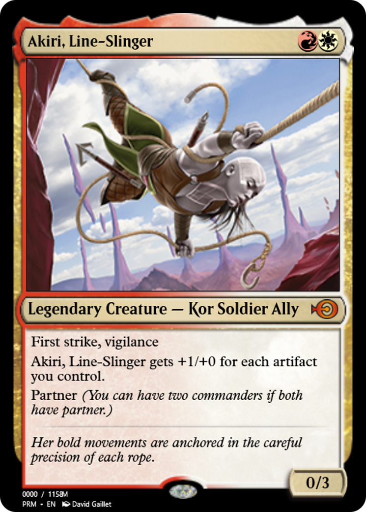 Akiri, Line-Slinger (PRM-86154) - Magic Online Promos