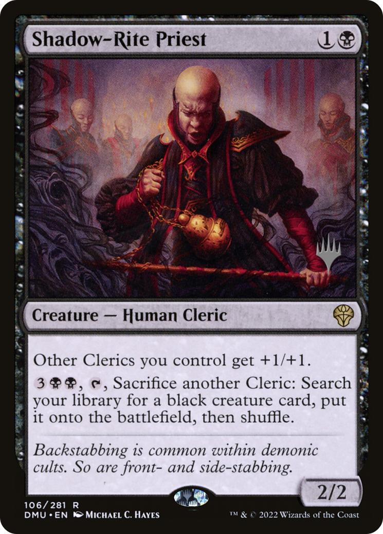 Shadow-Rite Priest (PPDMU-106P) - Dominaria United Promos Foil