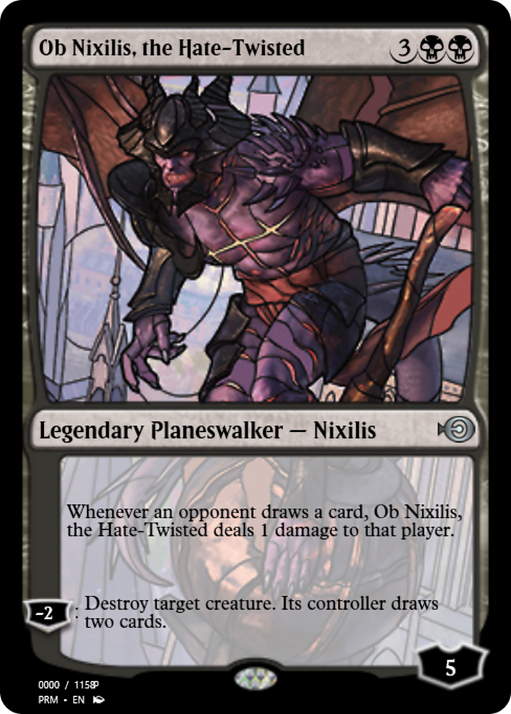 Ob Nixilis, the Hate-Twisted (PRM-77985) - Magic Online Promos Foil