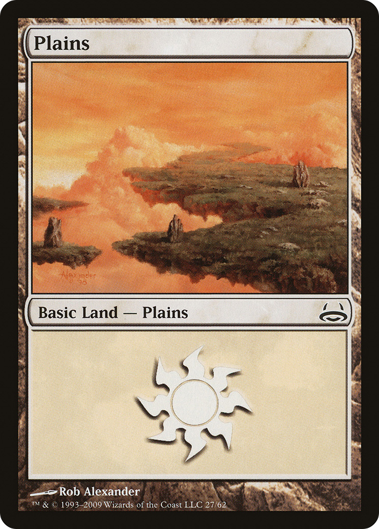 Plains (27) (DDC-027) - Duel Decks: Divine vs. Demonic