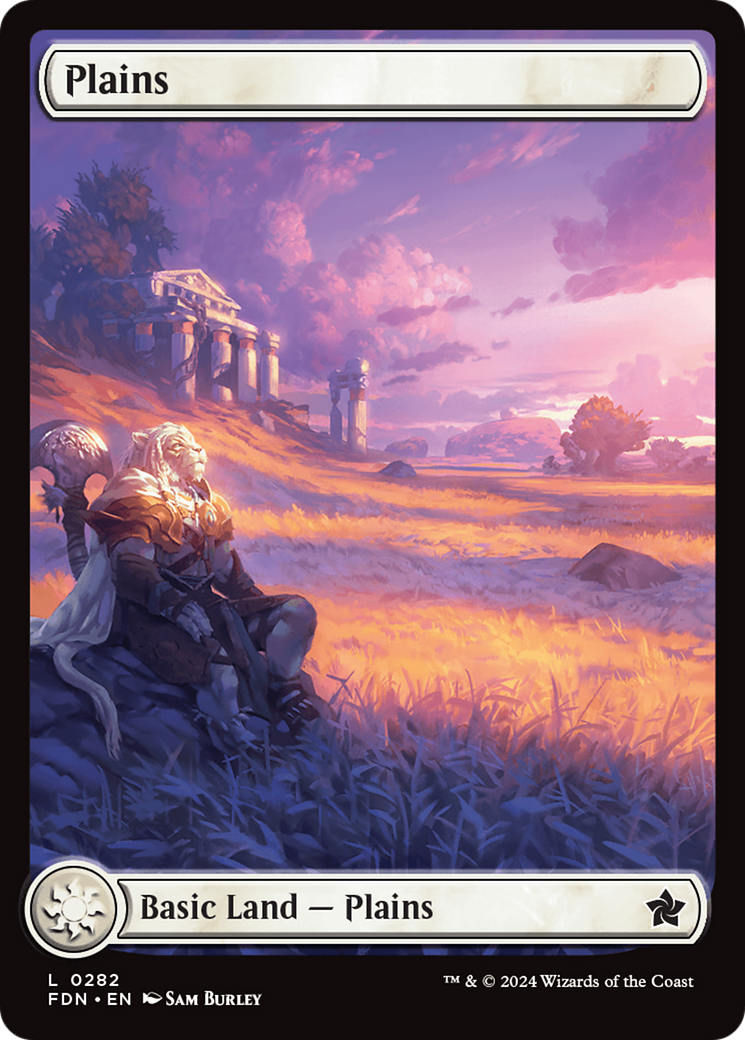 Plains (FDN-282) - Foundations Foil