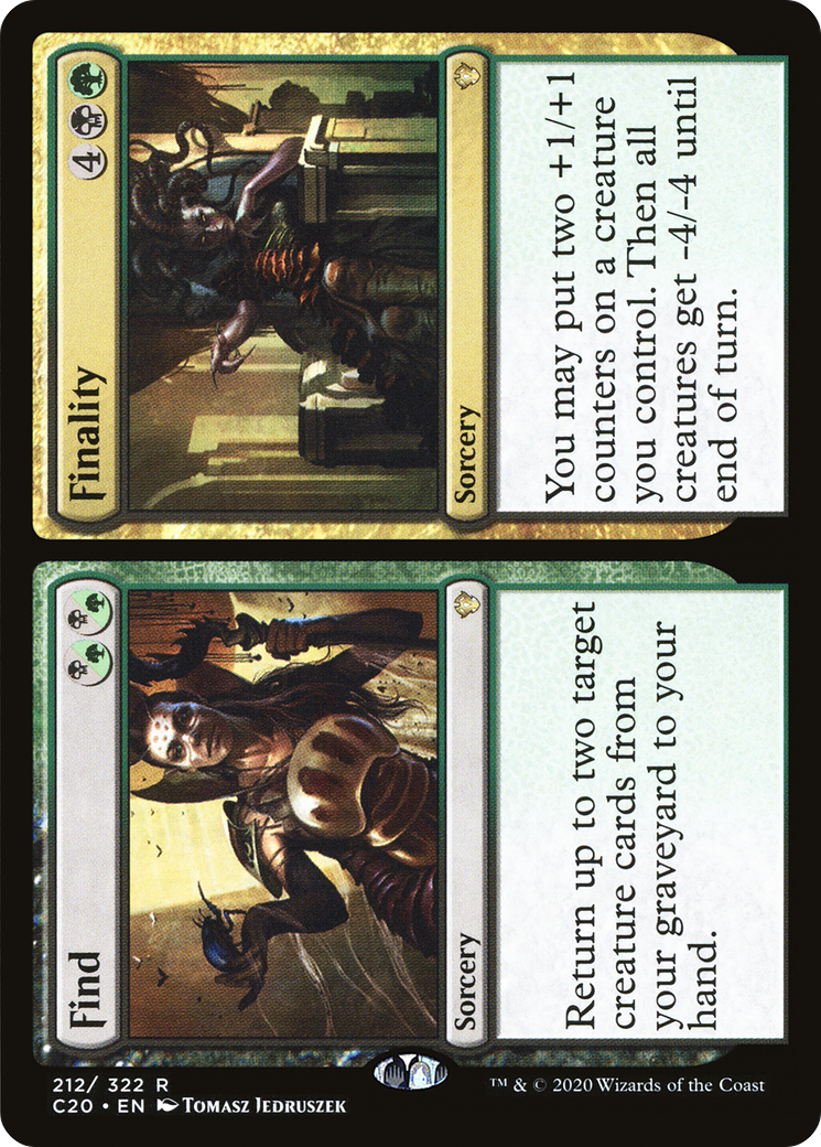 Find // Finality (C20-212) - Commander 2020