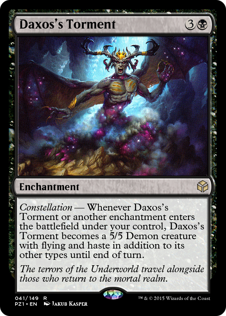 Daxos's Torment (PZ1-041) - Legendary Cube Prize Pack