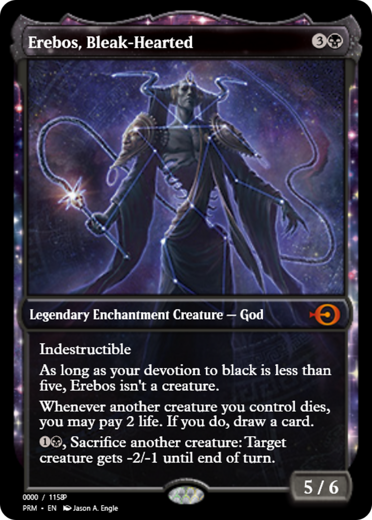 Erebos, Bleak-Hearted (PRM-79851) - Magic Online Promos: (enchantment)