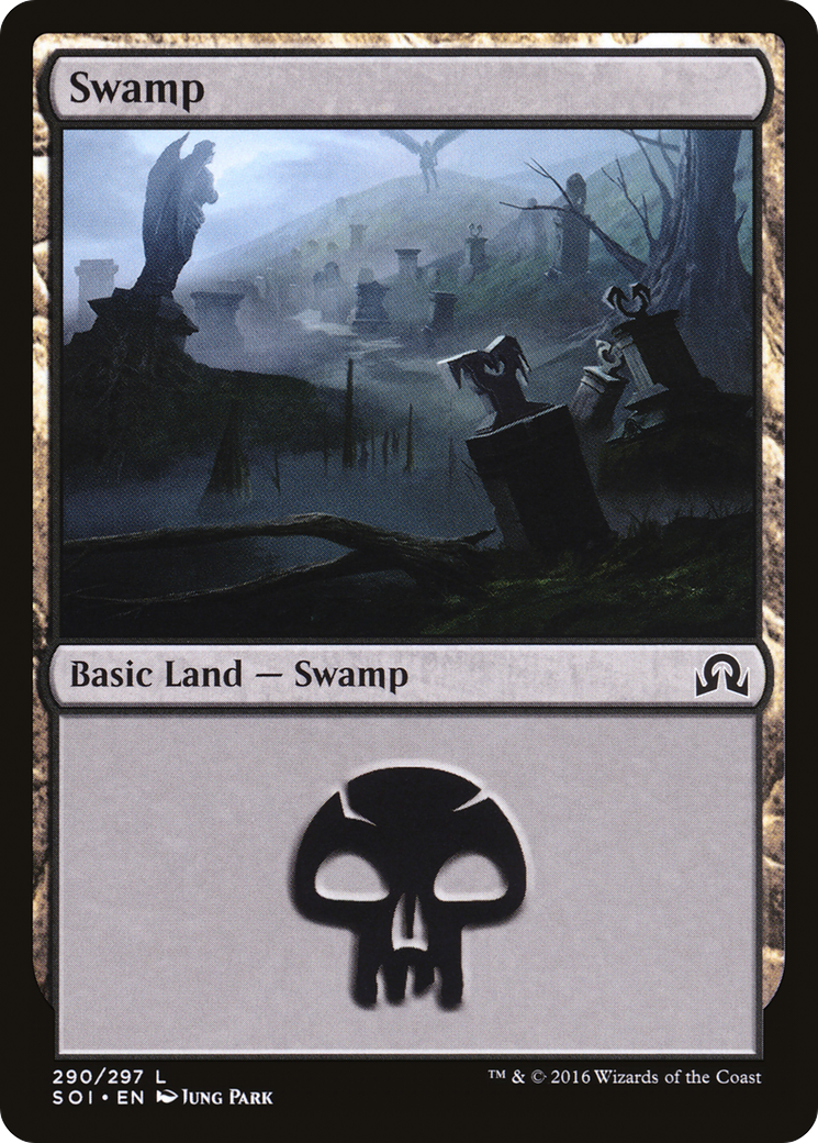 Swamp (290) (SOI-290) - Shadows over Innistrad Foil