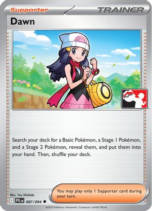 Dawn 087/094 Prize Pack Series Cards - Uncommon