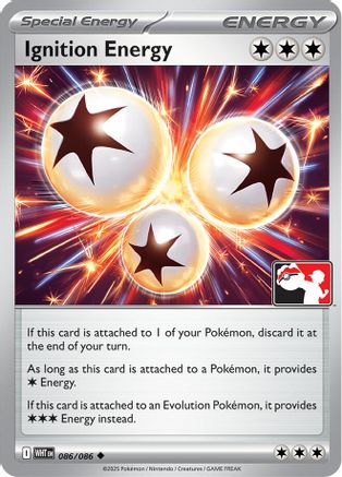 Ignition Energy 086/086 - Holofoil Prize Pack Series Cards - Uncommon