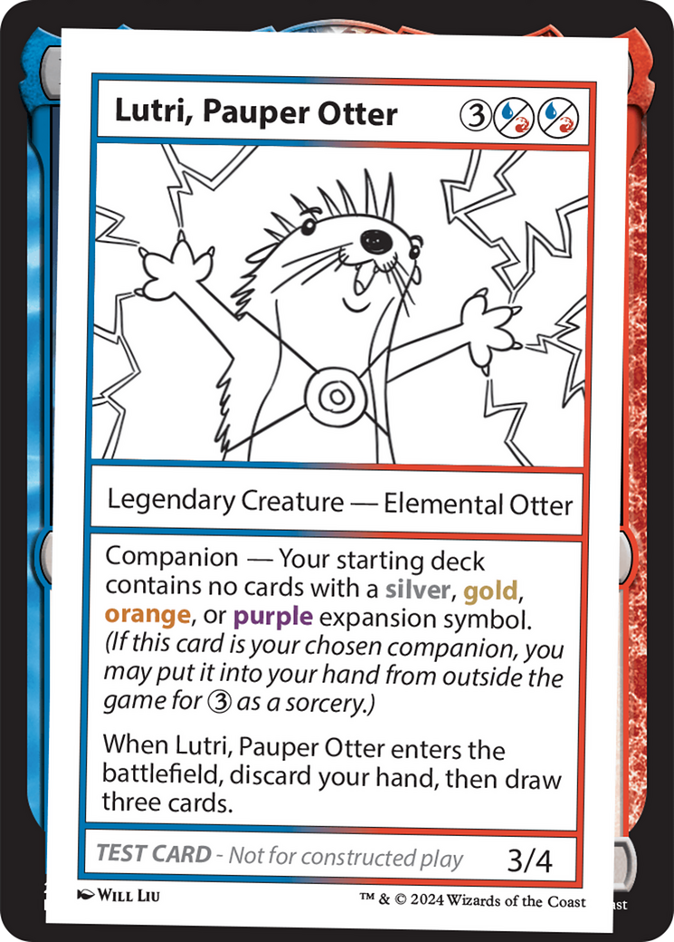 Lutri, Pauper Otter (MB2PC-597) - Mystery Booster 2