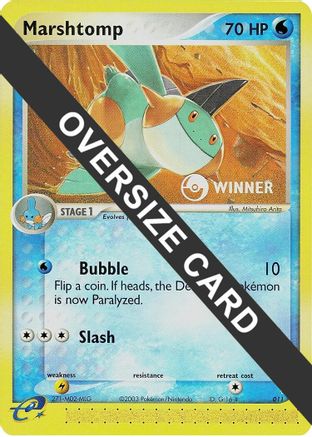 Marshtomp 011 - Holofoil Jumbo Cards - Promo