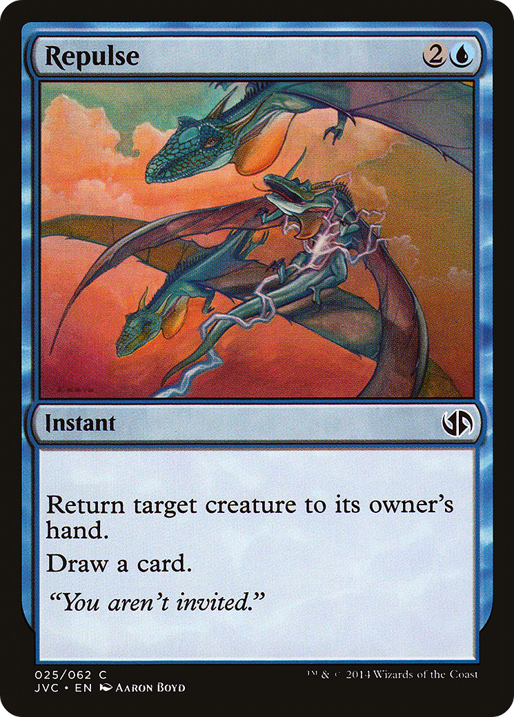 Repulse (DD3-025) - Duel Decks Anthology: Jace vs. Chandra