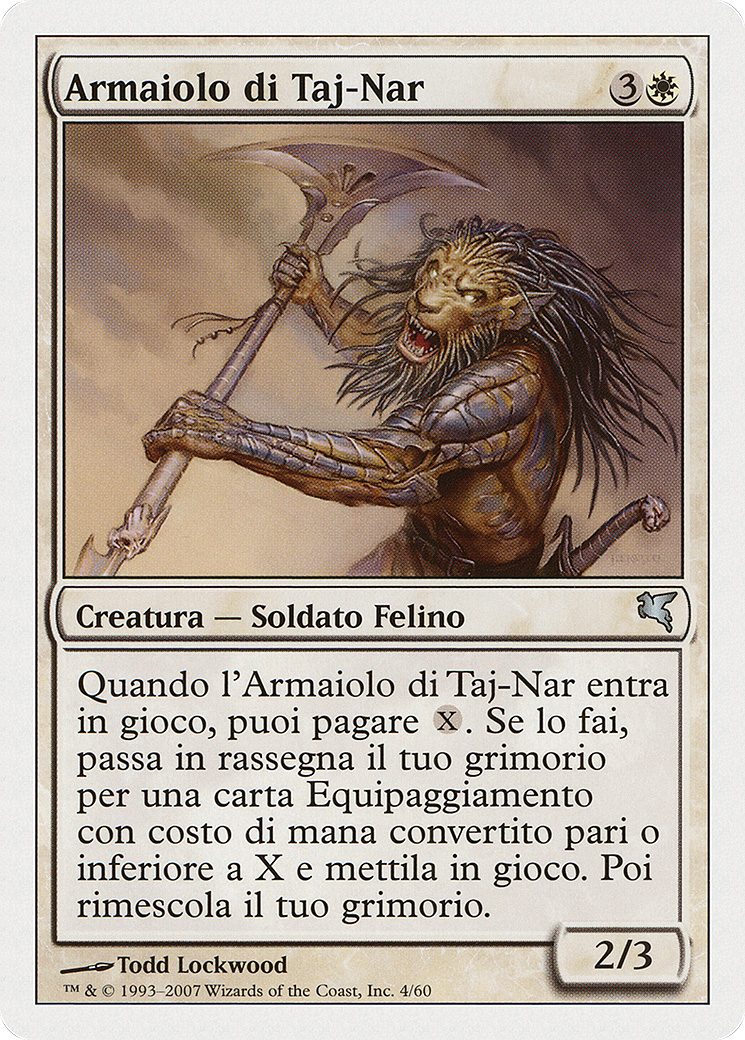 Taj-Nar Swordsmith (PSAL-0L4) - Salvat 2005