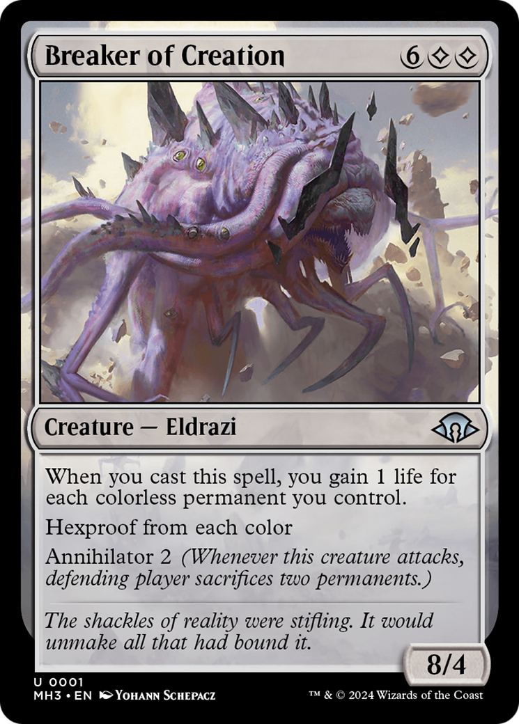 Breaker of Creation (MH3-001) - Modern Horizons 3