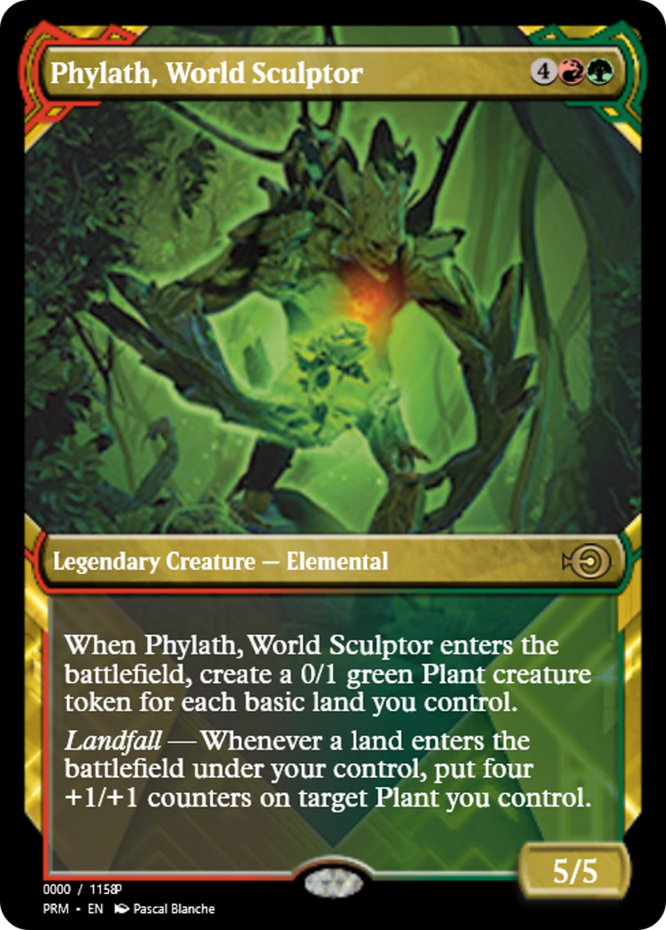 Phylath, World Sculptor (PRM-83720) - Magic Online Promos